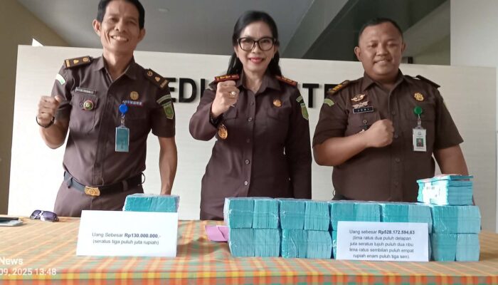 Terpidana korupsi RS Pratama Manggelewa kembalikan uang setengah miliar ke negara