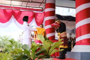 Upacara Peringatan Detik detik Proklamasi HUT Kemerdekaan RI ke-78 Kabupaten Dompu