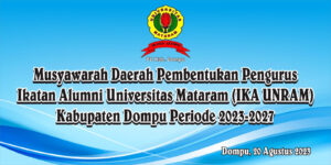 Alumni Unram – Dompu akan menggelar Musda perdana
