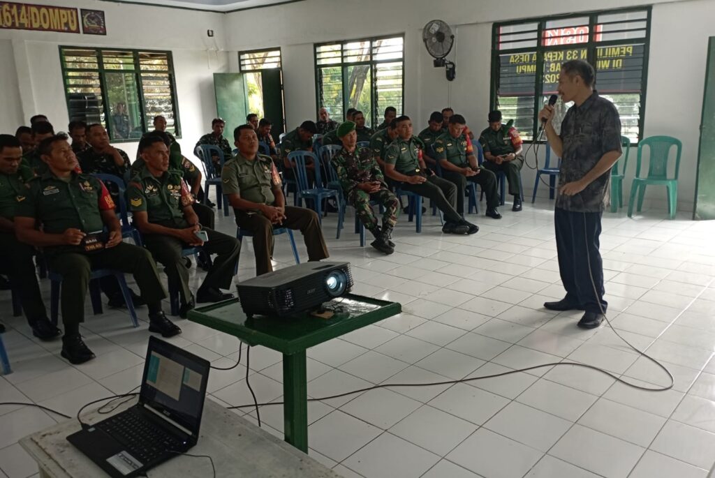 Diskominfo jadi narasumber peningkatan SDM Kodim Dompu