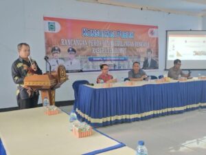 Konsultasi publik rancangan Perda penanggulangan bencana Kabupaten Dompu
