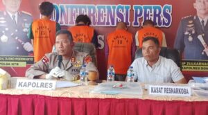Selama Agustus, Polres Dompu tetapkan 4 TSK kasus narkotika