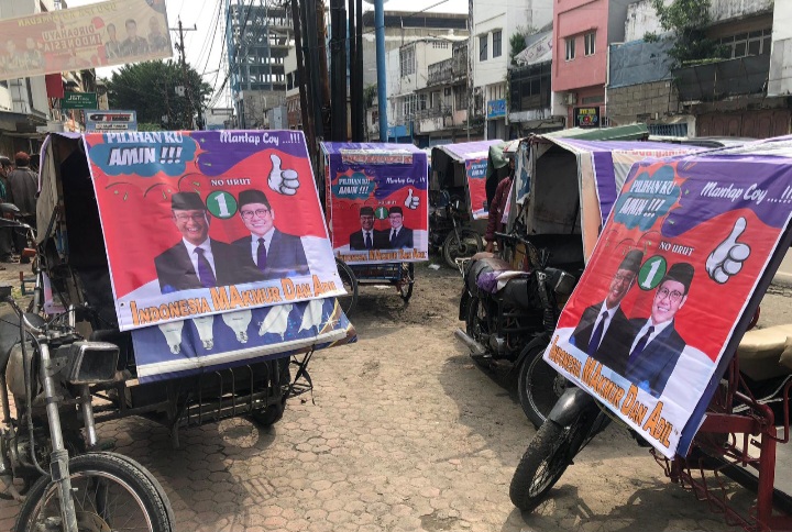 Paguyuban Becak Amin Sumut Bertekad Menangkan Anies-Imin
