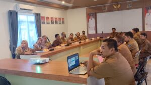 Bappeda Dompu Rapat Evaluasi Percepatan Pengentasan Kemiskinan Ekstrim
