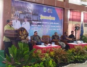 Sarasehan Dompu Expo, Ikhtiar Wujudkan Dompu Pro Investasi dengan Agribisnis dan Ekonomi Kreatif