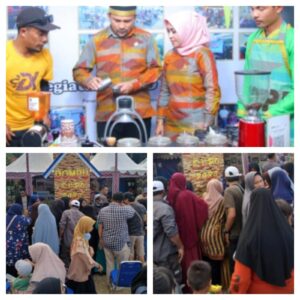 Bupati AKJ Hadiri Acara “Coro Sama Kahawa” Tambora Kategori Peserta Perangkat Daerah