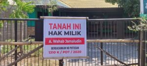Somasi diabaikan, ahli waris segel kantor BPP Dompu
