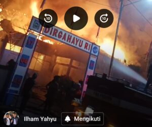 Breaking news: Kantor BKKBN Dompu kebakaran, tiga pemadam dikerahkan