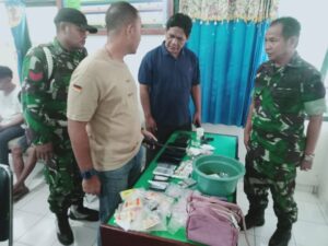 Kodim Dompu ciduk bandar dan kurir, amankan sabu-sabu siap edar